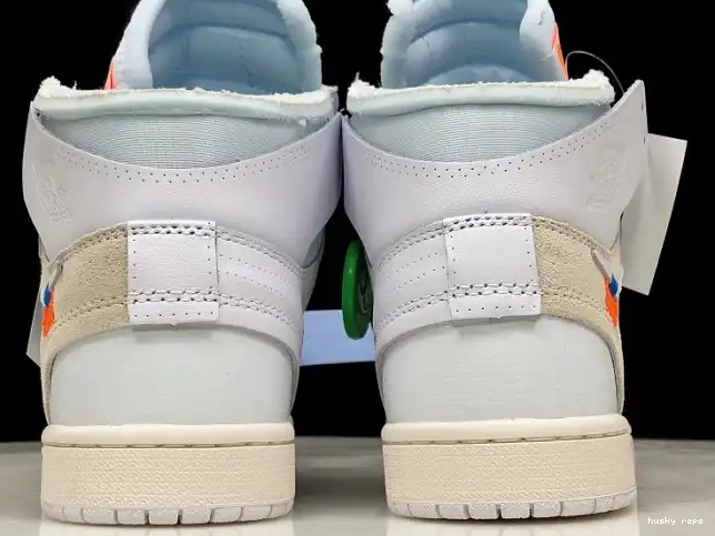 Rep Husky White Retro Off-White High 1 AQ0818-100 Air Jordan 0519
